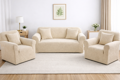 Набор водоотталкивающих чехлов на двухместный диван и 2 кресла Diana Textile al5852-2set фото