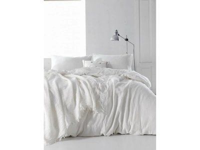 Постельное белье SoundSleep&nbsp;Stonewash&nbsp;Muslin white Евро 200х220 p_s_k_93055208 фото