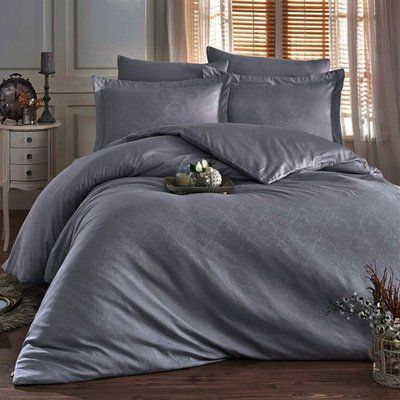 Постельное белье ANTHRACITE DAMASK Жаккард usk550244 фото