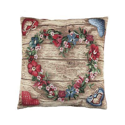 Гобеленова подушка Wooden, 45х45см ПРОВАНС 024747 provence_024747 фото