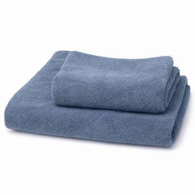 Полотенце Микрокотон 100% хлопок Турция Diana Textile tow-lacivert-50-80 фото