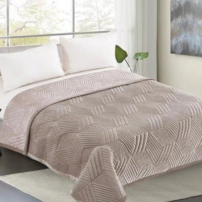 Покривало велюр COLORFUL (220x240) VELURE COVER QUILTED L 899261 Col_899261 фото