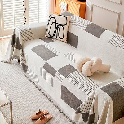 Накидка-покрывало на диван 180х220 Серая двусторонняя MP09 Love You loveyouhome_LY8709 фото