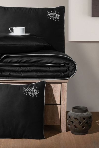 Комплект Deluxe SATIN DLX-602 Timeless Black DLX-602-Timeless-Black-Євро фото