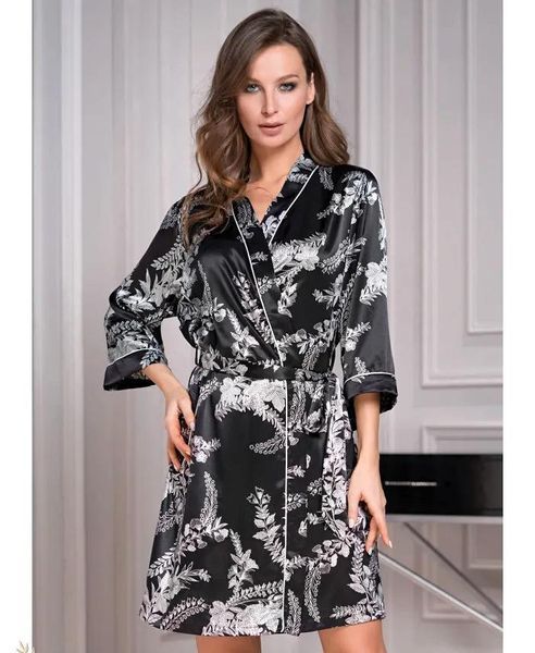 Женский шелковый халат "Мириам" 3483 Mia-Amore S/M Mia-Amore_3483_L/XL фото