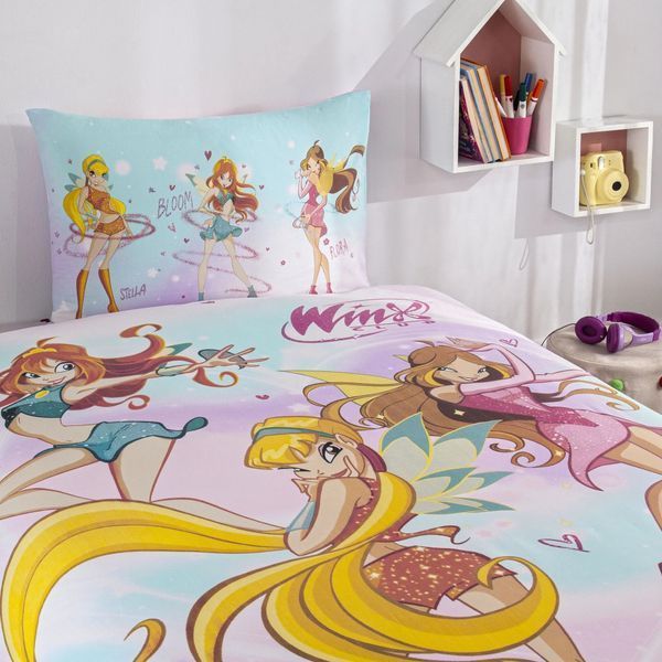 Подростковый комплект Disney TAC Winx Magic Ранфорс / простыня на резинке tac_60321961 фото
