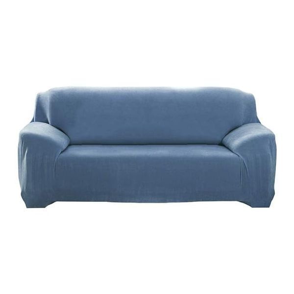 Защитный чехол на трехместный диван Diana Textile Plush Velvet al2045-3-seat-hui-lan фото