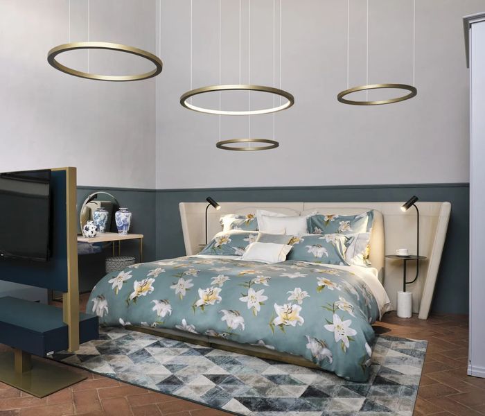 Постельное бельё сатин принт Signoria Firenze Lilium Семейный 150х200 см (2 шт) 270х290 см 50х70см (2шт) p_s_k_sf790804566-3 фото