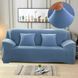Защитный чехол на трехместный диван Diana Textile Plush Velvet al2045-3-seat-hui-lan фото 4