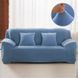 Защитный чехол на трехместный диван Diana Textile Plush Velvet al2045-3-seat-hui-lan фото 2