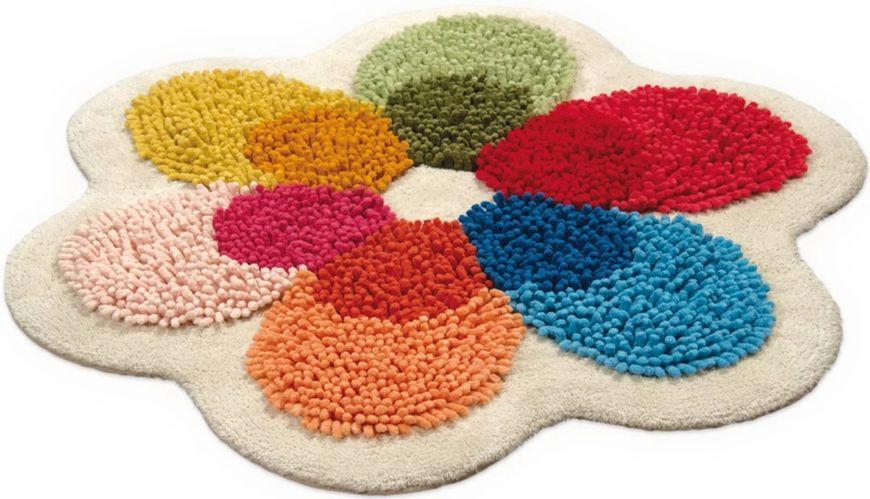 Килимок для ванної/у дитячу PHP Flower Color різнокольоровий luliFlower-Color-105 фото