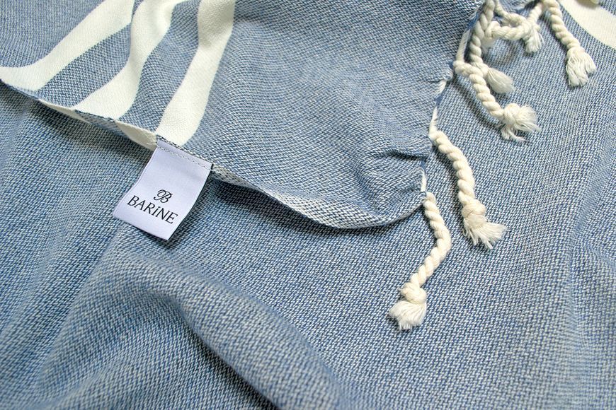 Плед-накидка Barine - Ege Denim синий 120x165 svt-2000022087605 фото