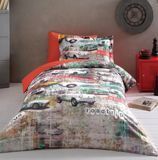 Подростковое постельное белье TIVOLYO HOME GARAGE 50х70см (2шт) 160х220 p_s_k_773625 фото