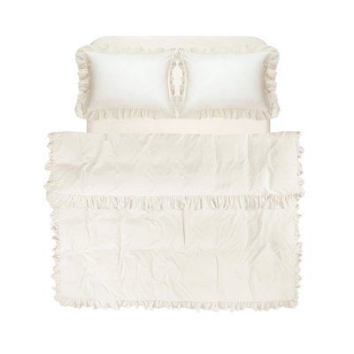 Постільна білизна Lotus Home Washed cotton - Kansas fly масляний євро svt-2000022353373 фото