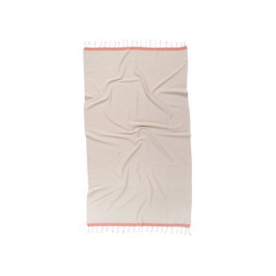 Полотенце Barine Pestemal - Basak 95x165 Beige-Orange бежевый-оранжевый svt-2000022275507 фото