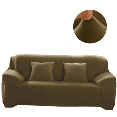 Защитный чехол на трехместный диван Diana Textile Plush Velvet al2045-3-seater-190-230-hui-lv фото