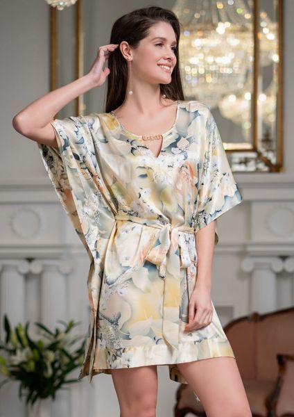 Довга нічна сорочка шовкова Mia-Amore LUCIANNA 3538 (Лучіанна), 2XL Mia-Amore_3538_2XL фото
