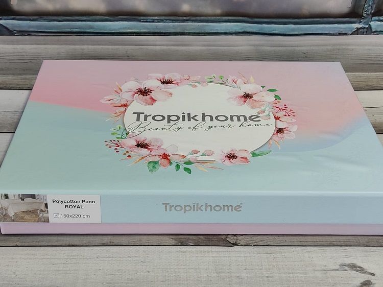 Tropik home ROYAL Жаккардова скатертина Sul-5033 фото