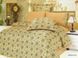 Атласное постельное белье Евро Le Vele BREMEN BEIGE низ 100% хлопок, верх искусственный шелк 0107.SAL.00.00.000.02.135 фото 1
