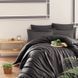 Постільна білизна сатин FIRST CHOICE SNAZZY ANHTRACITE (200x220) 527101 S-431-Snazzy-F&uuml;me-Євро фото 1