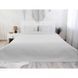 Двустороннее декоративное покрывало Velour Ромб, 180x220 см, Двуспальный, Ice Серый 340.55_Ice_ромб фото 2