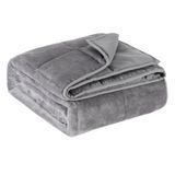 Ковдра велюрова обтяжена 8 кг антистресова 150х200 см Love You loveyouhome_ly4713 фото