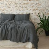 Комплект постільної білизни 160х220 LAMODNO MASSIMO ANTHRACITE hr-ln200208 фото