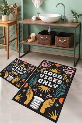 Набір килимків для ванної кімнати Chilai Home Snake trinket 60*100+50*60 Chom_110024229 фото