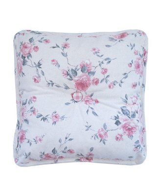 Декоративна подушка з гудзиком Bella Троянди, 35х35см ПРОВАНС 013543 provence_013543 фото