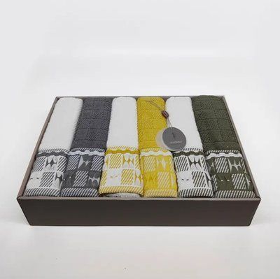 Набір рушників Dantela Vita 9000 Комплект 6 рушників bz449420 фото
