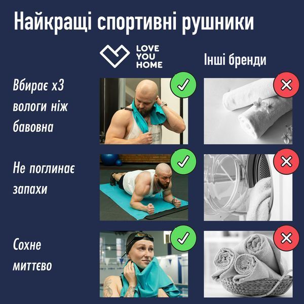 Полотенце спортивное Tiffany Love You loveyouhome_60102 фото