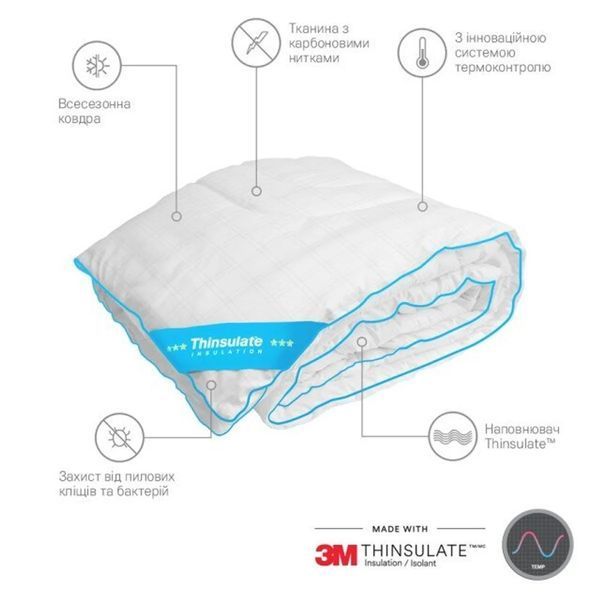 Набор Sonex с Тинсулейтом Антистресс (Одеяло + 2 подушки) Евро 200x220 см p_s_k_SO102200 фото