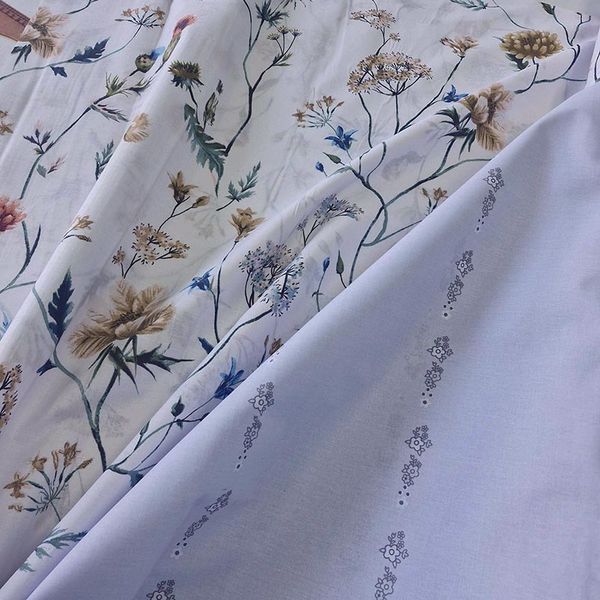 Постельное белье Бязь Люкс Цветочное зелье MERISET usk560863-10 фото