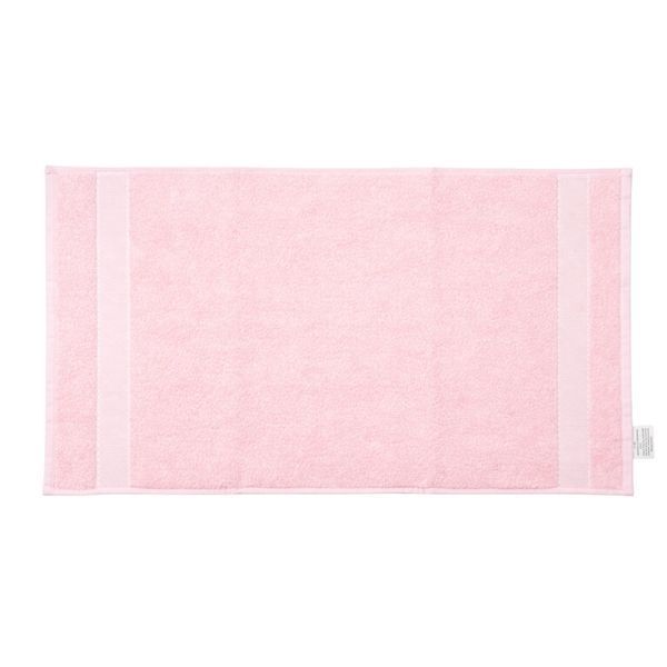 Полотенце махровое Сатин Aisha 400 г/м2, Розовый, 50x90 см d-c401v-pink фото