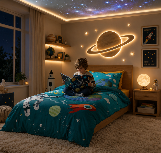 Комплект постільної білизни Cotton Box Little Astronaut box080077118 фото