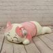 Игрушка плед Кот спящий 115x190см Colorful Home розовый d-c4852v-pink фото 3