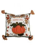 Подушка вязаная Happy Fall Тыква provence_029745 фото