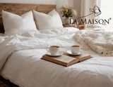 Постільна білизна варена бавовна La Maison Mariella Crystal Євро 200х220 см LaMaison_41145 фото
