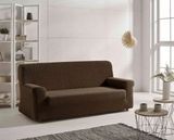 Чохол для дивана Zebra Textil Abril marron 3х місний 180х210 см p_s_k_872286001 фото