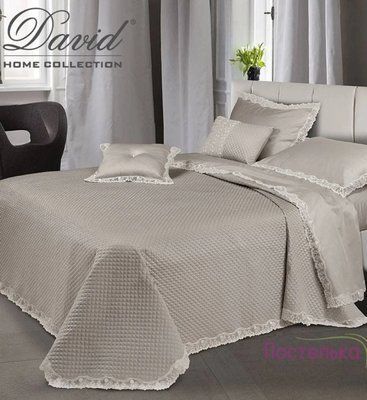 Покрывало жаккард David Home Eva (Tortora) облегченное (Облегченное) p_s_k_d55270270 фото