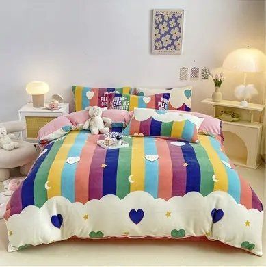 Велюрова постільна білизна Homytex плюшева 23010_1.5 HT-40831 фото