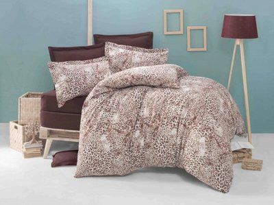 Постільна білизна MAYS сатин - 30384 Євро 200х220 см 240х260 см 50х70см (4шт) p_s_k_levele-30384 фото