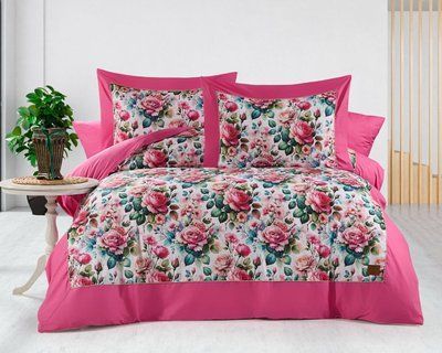 Cadense 5D постіль з поплин Євро розмір Romeo home Туреччина Sul-00012 фото