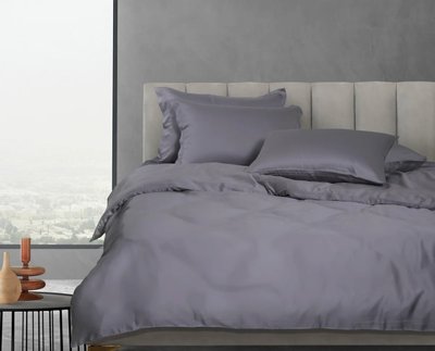 Комплект постельного белья LUXURY LINENS Cecilia Tencel STONE 100% тенсель Двуспальные luli2300093 фото