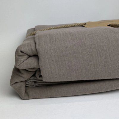 Постельное белье SoundSleep Stonewash Muslin Сoffee Евро 200х220 p_s_k_417416 фото