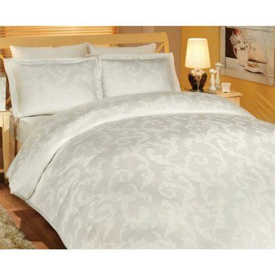 Постільна білизна IVORY CURL Жакард, Двоспальний usk5506513 фото