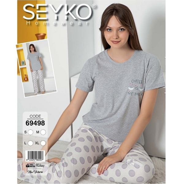 Піжама жіноча Seyko 69498 Штани + футболка Pigama-57-XL фото