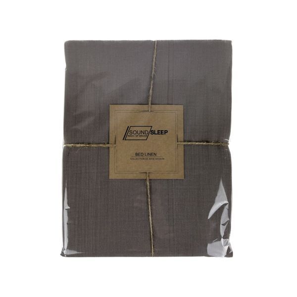 Постельное белье SoundSleep Stonewash Muslin Сoffee Евро 200х220 p_s_k_417416 фото