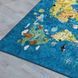 Ковер детский безворсовый Chilai Home World map Карта CHh-1400079 фото 2