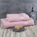Рушник махровий Сатин Aisha 400 г/м2, Рожевий, 70x140 см d-c411v-pink фото 2
